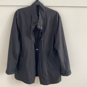 Hugo boss jacket Black Jacket with Button Details and zipper